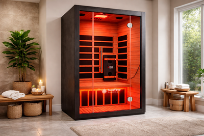 SunWave Onyx 3 | 3-Person Indoor Infrared Sauna