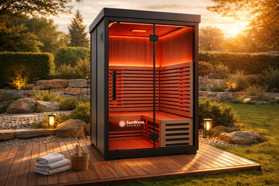 SunWave Nova 2 | 2-Person Outdoor Infrared Sauna