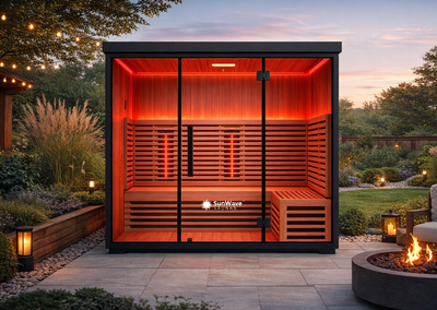 SunWave Nova 4 | 4-Person Outdoor Infrared Sauna