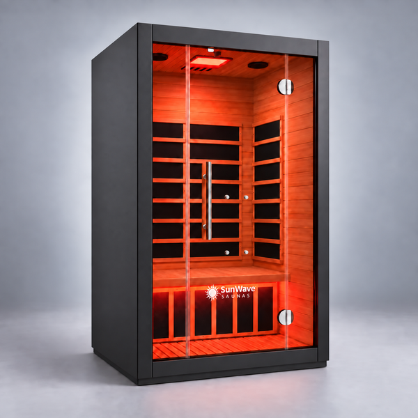 SunWave Onyx 2 | 2-Person Indoor Infrared Sauna